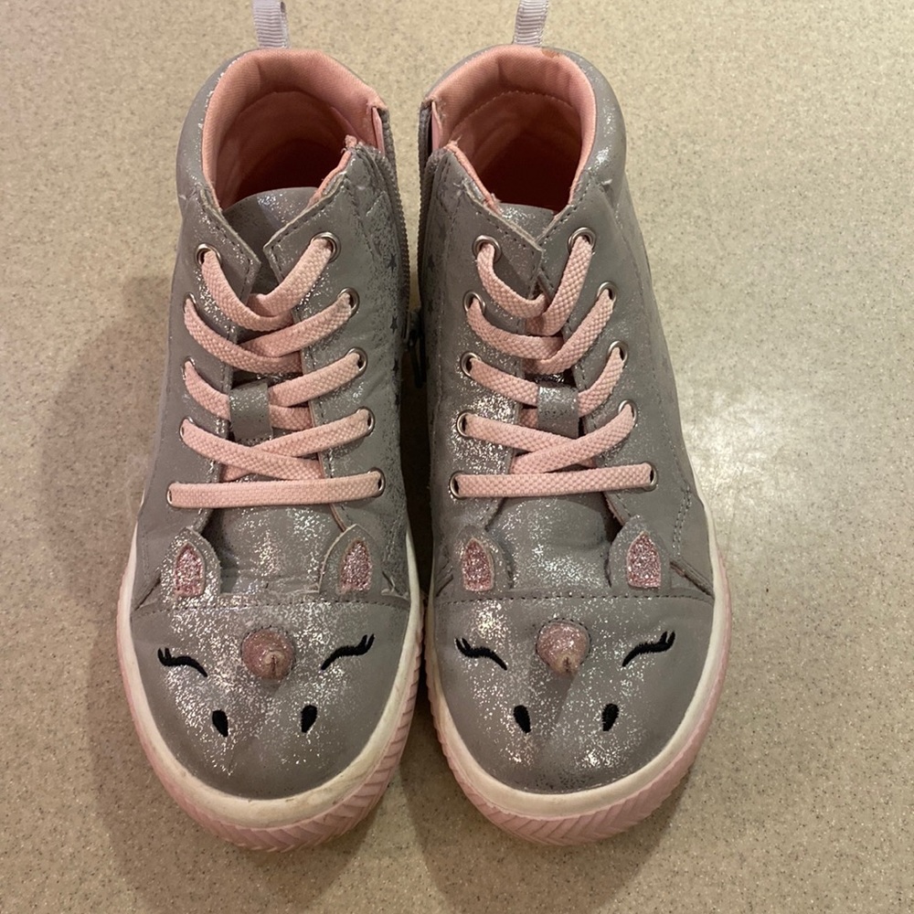 Unicorn high top shoes